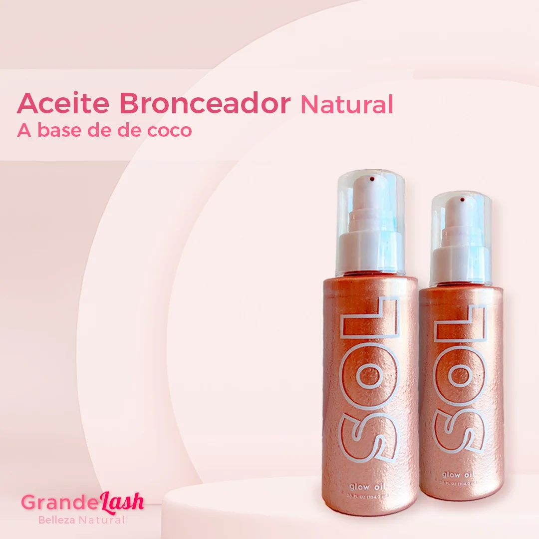 SOL BODY Un aceite bronceador natural