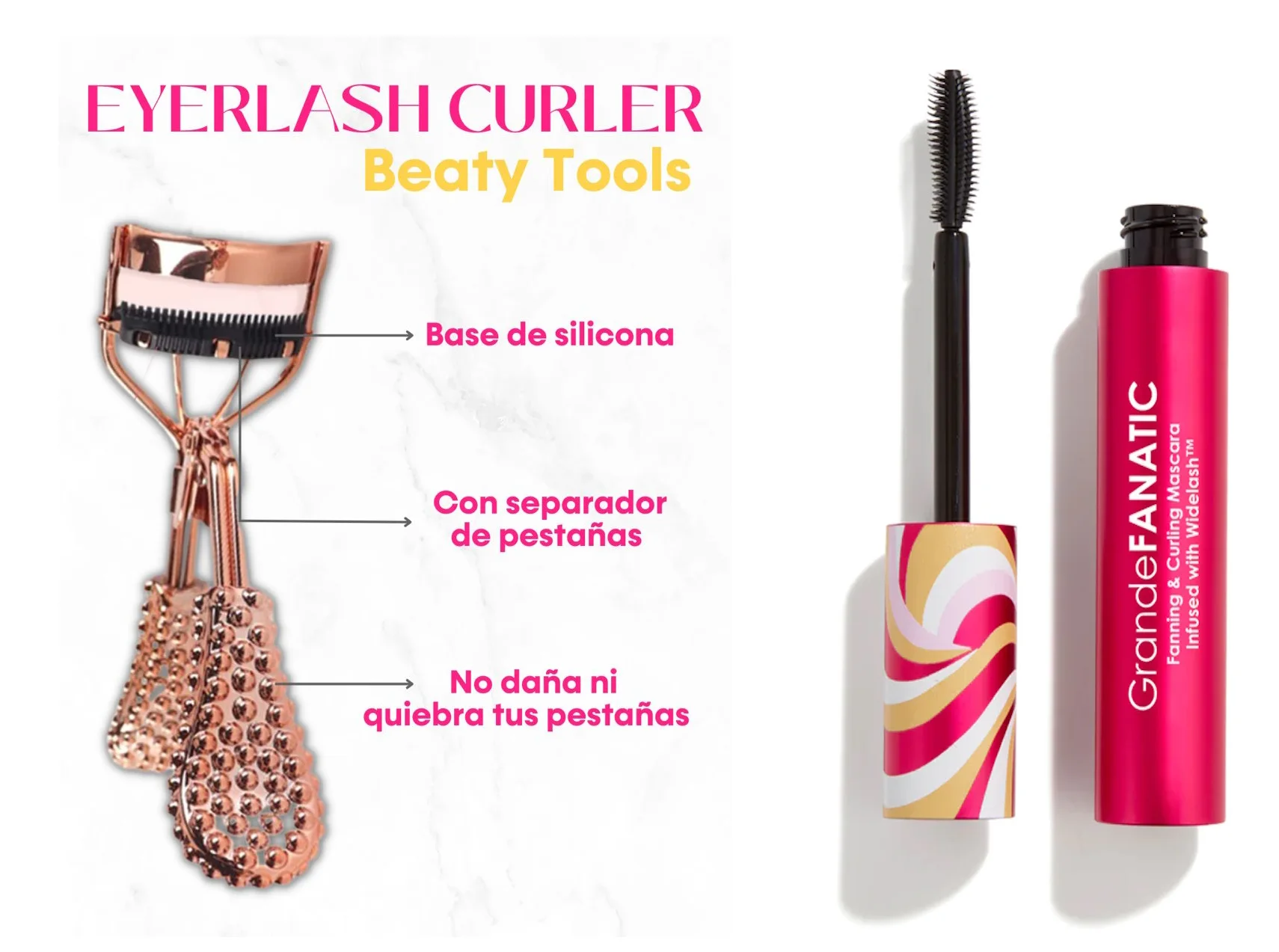 GRANDE FANATIC + EYERLASH CURLER TOOLS