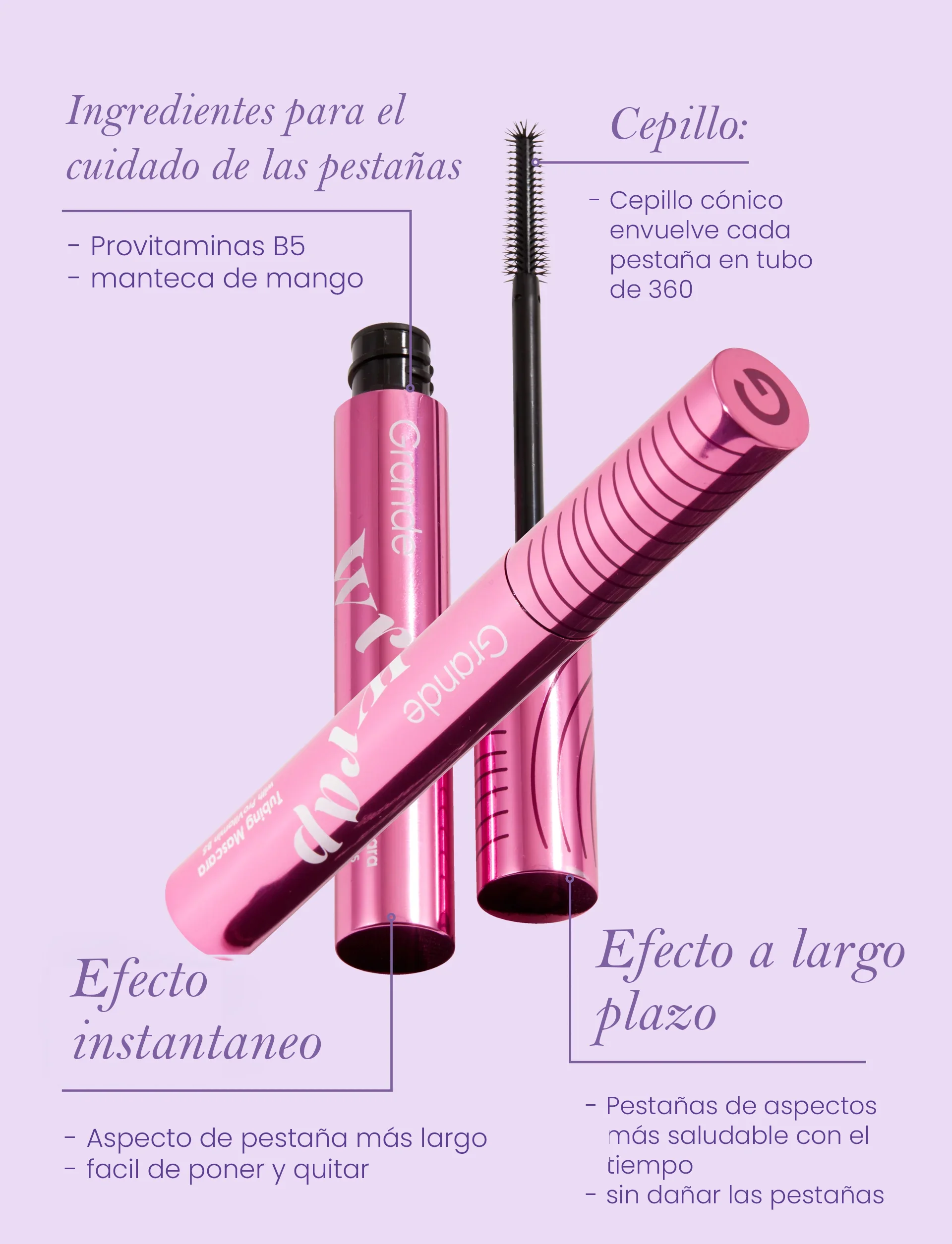 Máscara de pestañas en tubo GrandeWRAP (¡PRODUCTO NUEVO!)