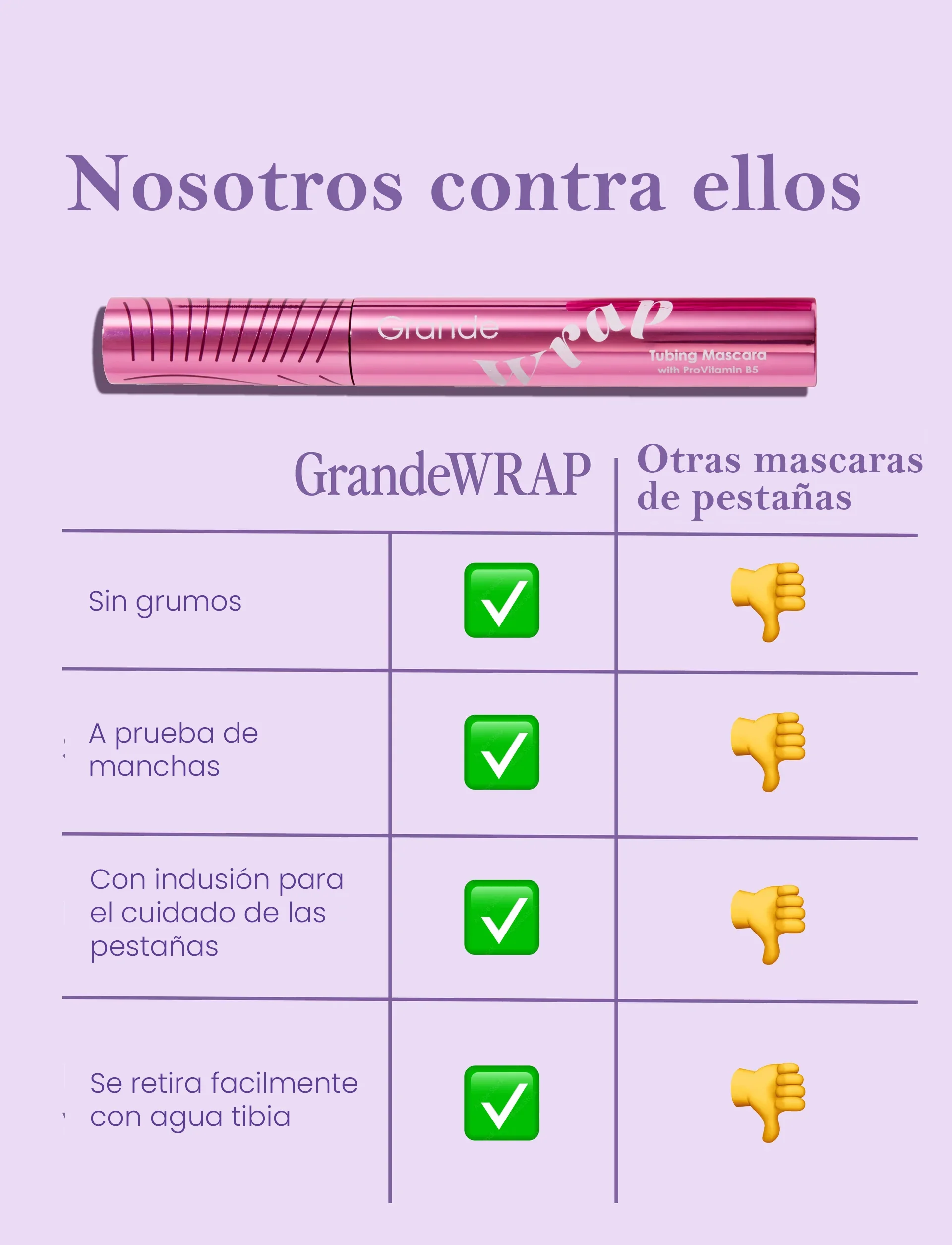 Máscara de pestañas en tubo GrandeWRAP (¡PRODUCTO NUEVO!)