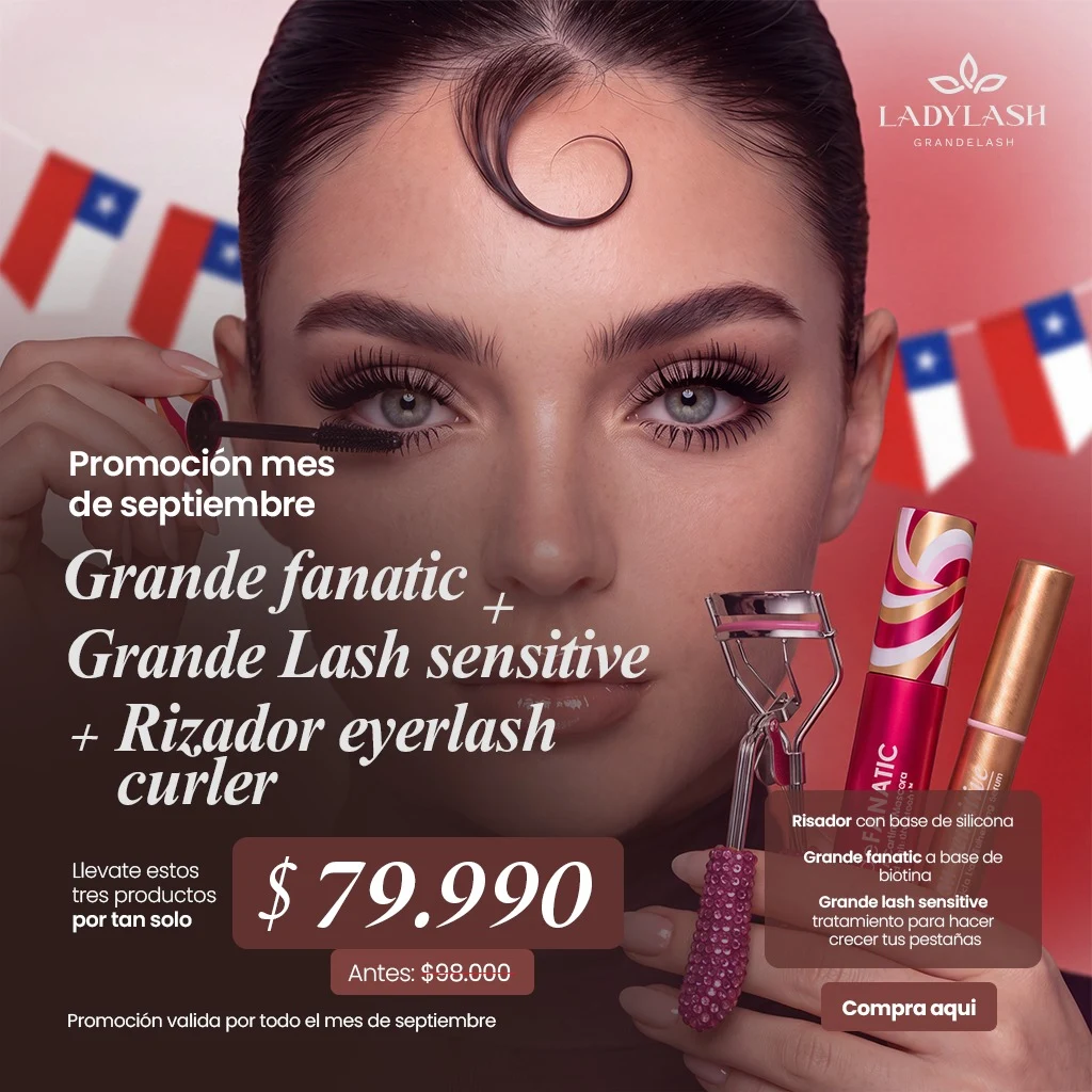 Grande Fanatic + Grande Lash Sensitive + Rizador Eyerlash Curler