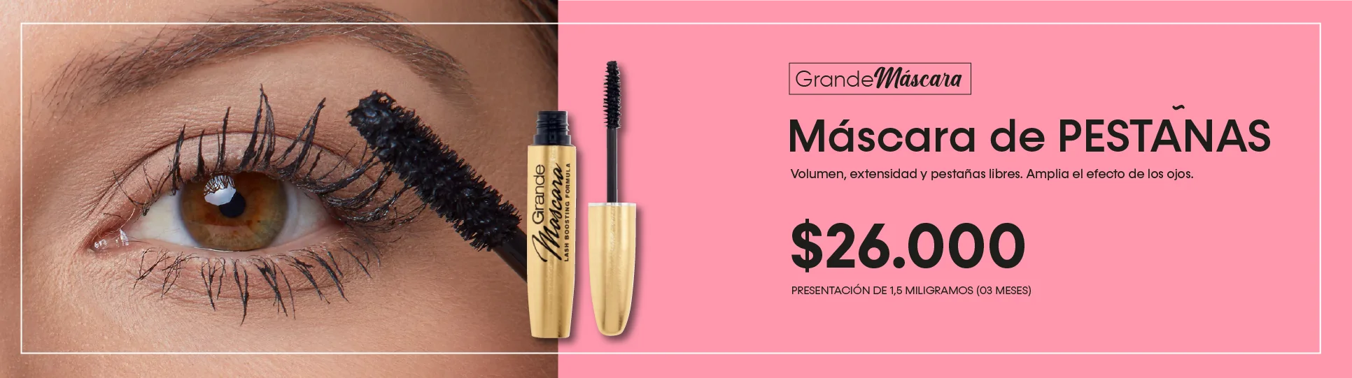 SLIDER GRANDE MASCARA